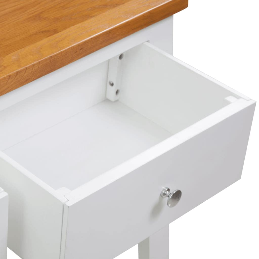 Console Table Side Table Entryway Table Solid Oak Wood Y5181