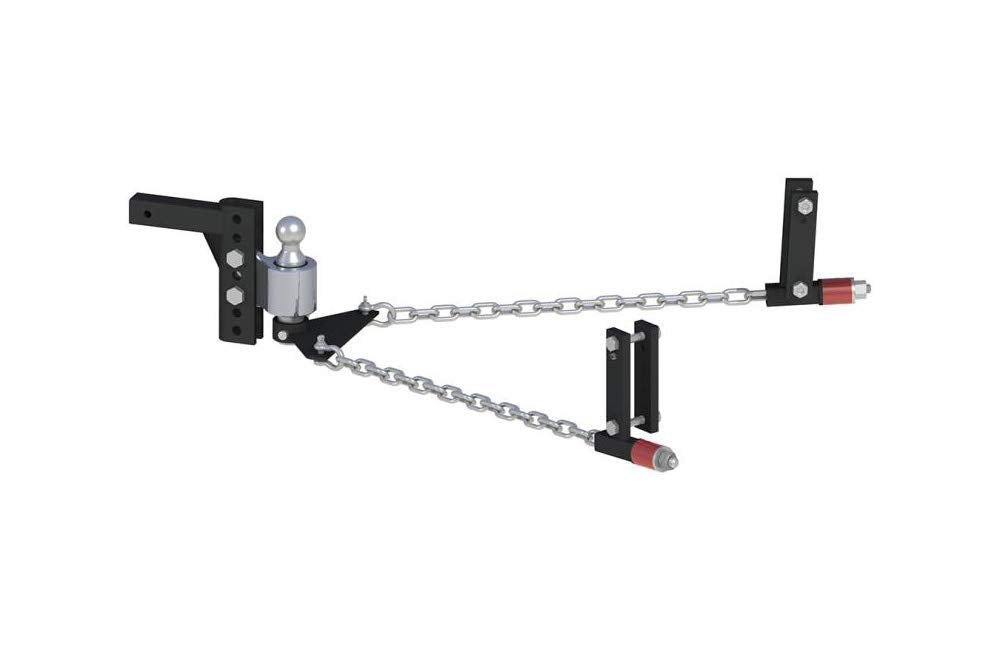 Weight Distribution Hitch 2 Inch Shank 8 Inch Drop 2 Inch Ball U83077