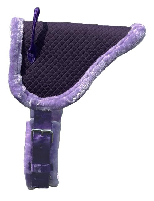 Quilted Bareback Pad with Fleece Bottom and 20" Girth U1257