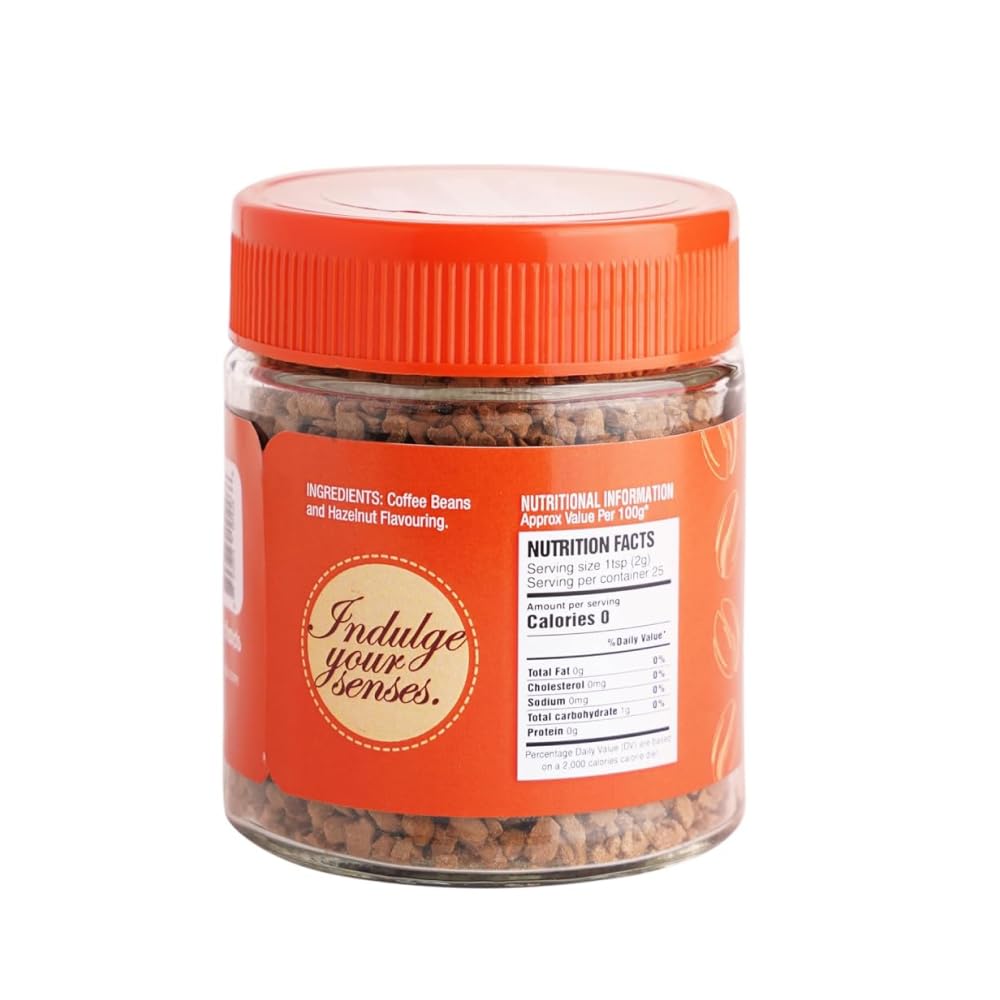 Hazelnut Freeze Dried Instant Coffee 1.76 oz F9089
