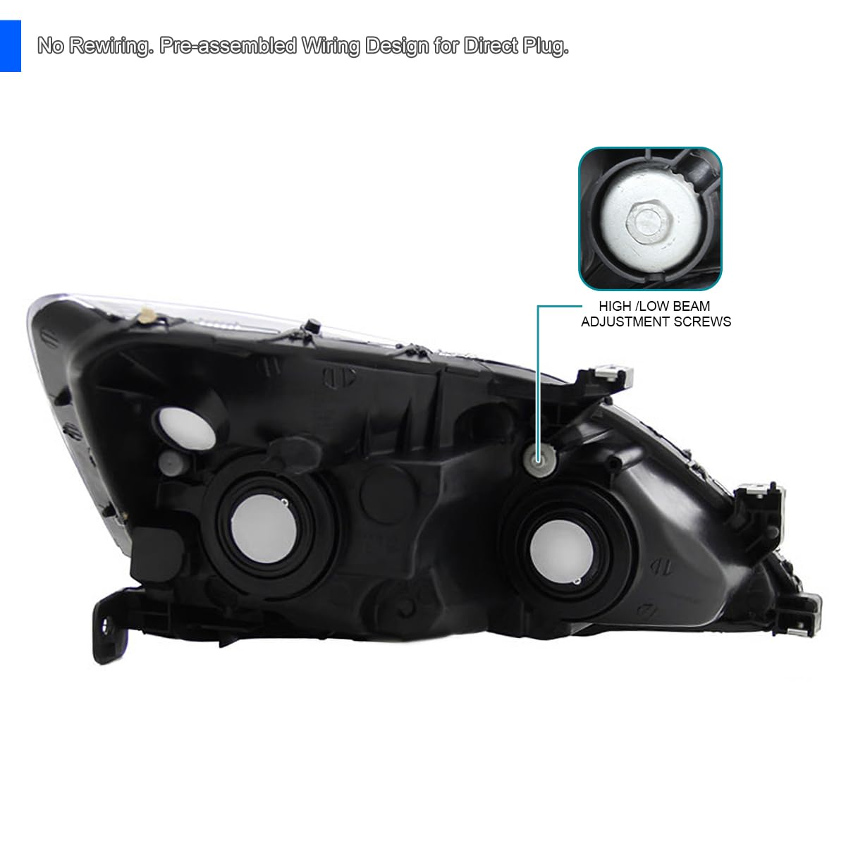Black Headlights P4915