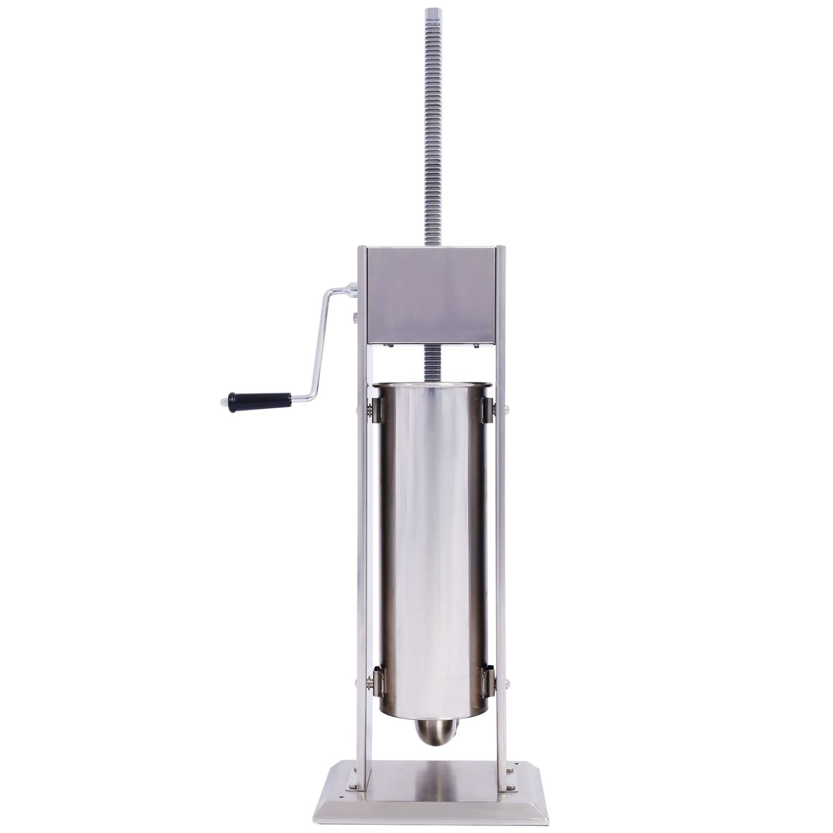 Manual Stainless Steel 15LB Sausage Stuffer with 4 Stuffing Tubes O710553