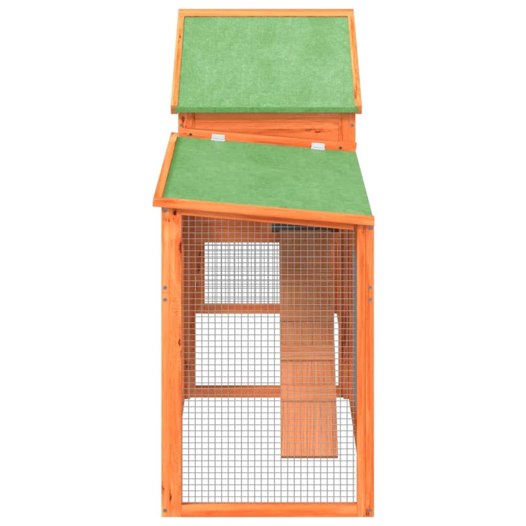 2-Tier Wooden Rabbit Hutch N658137