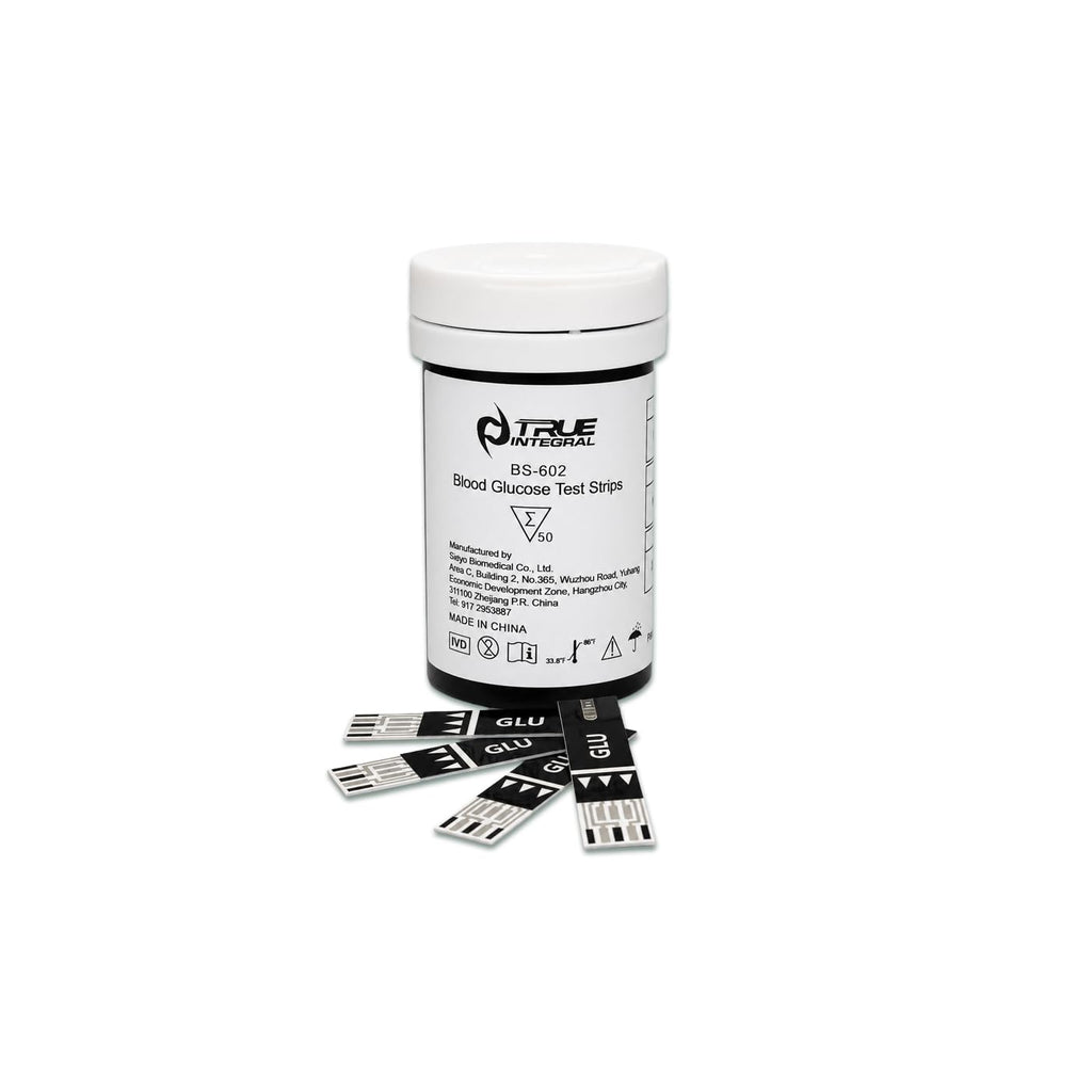 Blood Glucose Test Strips, 50 Count B91869
