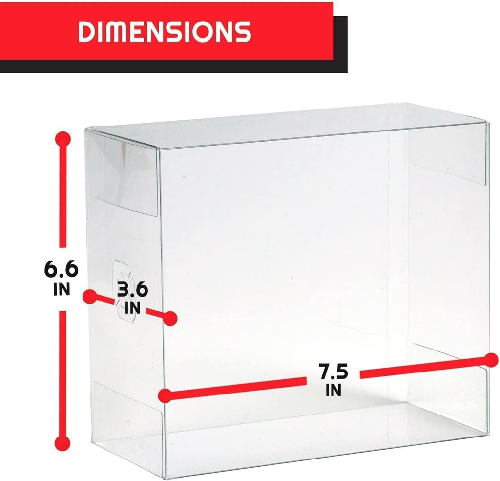 Clear PET Display Case 5-Pack + 2-Pack K8928