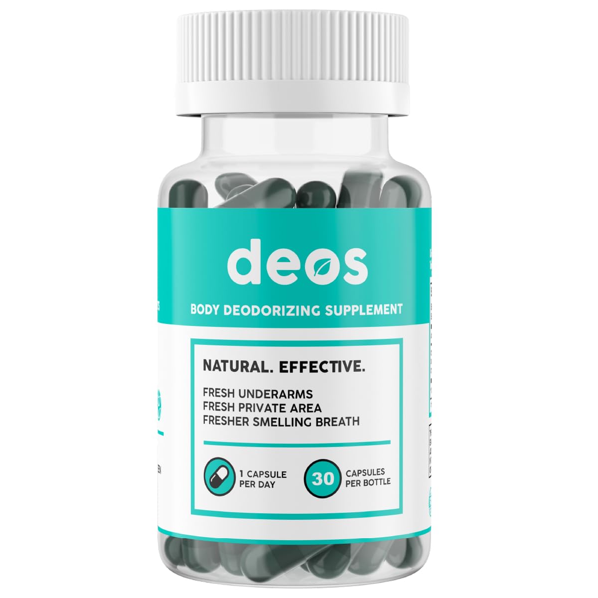Internal Deodorant Supplement Capsules 30 Pcs T856