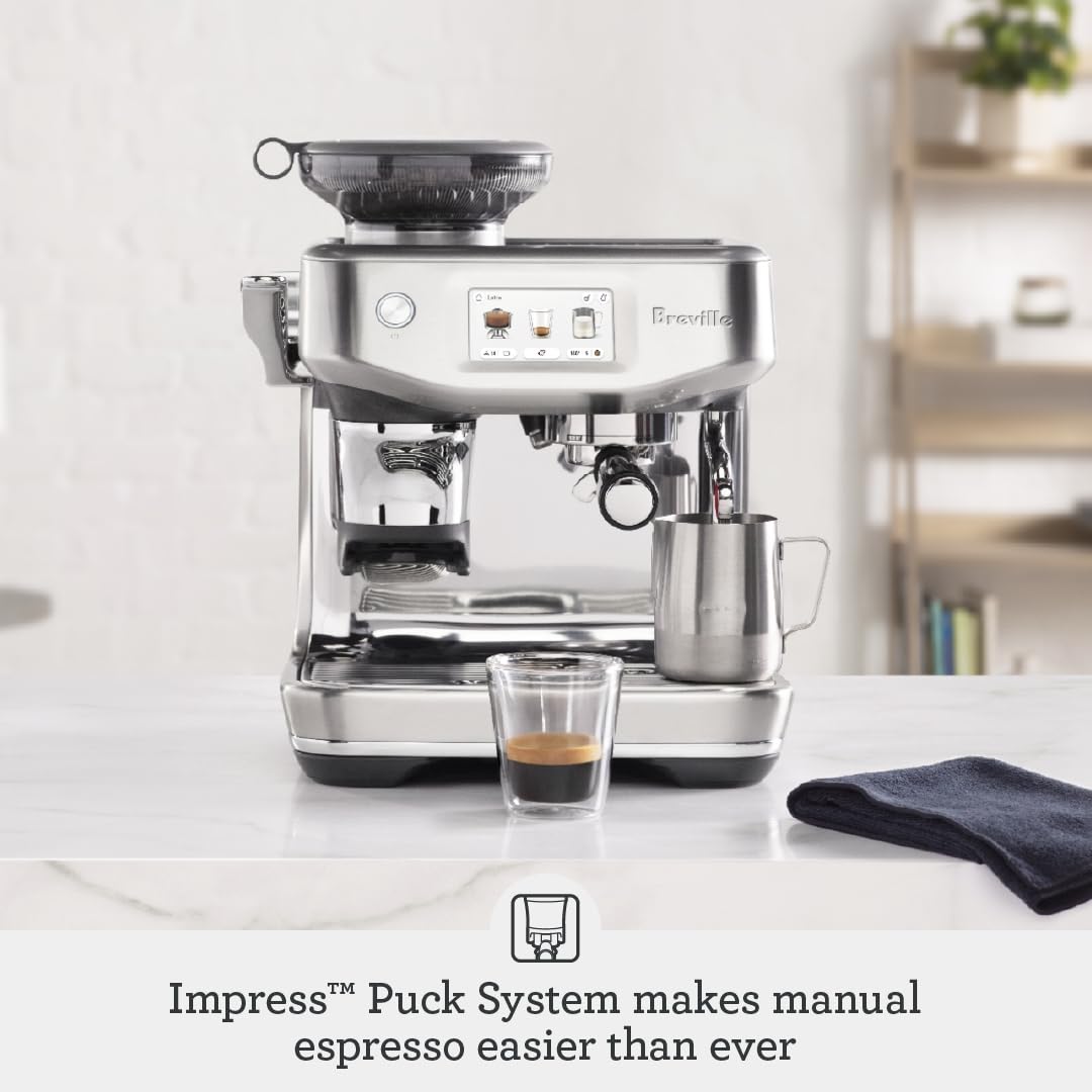 Espresso Machine Brushed Stainless Steel R835679
