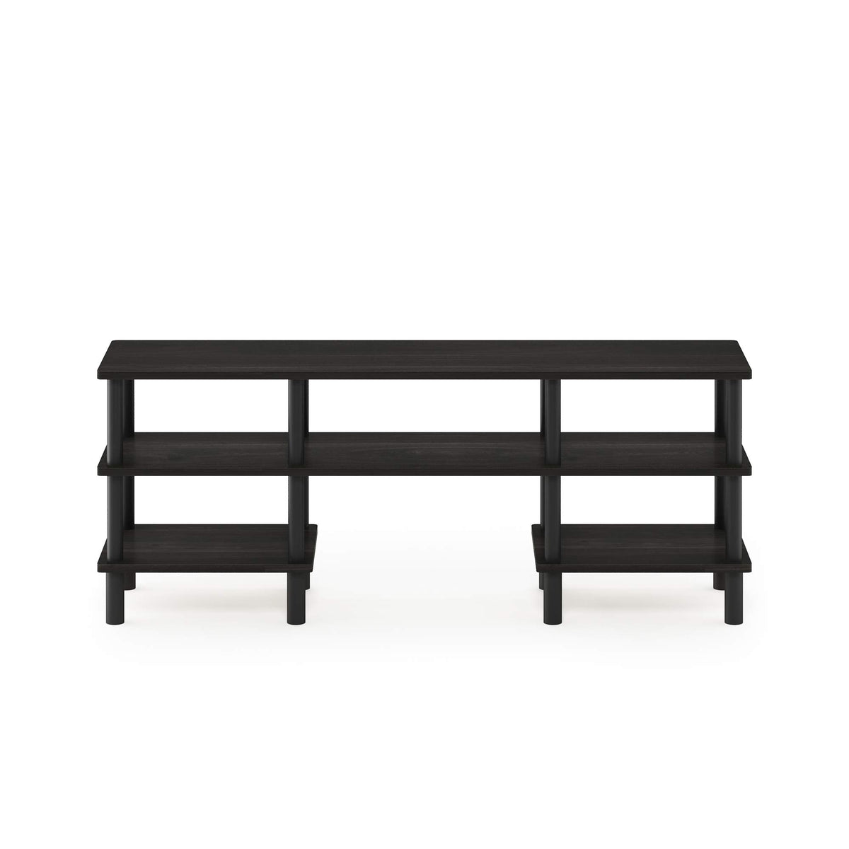 Black Espresso 3-Tier TV Stand S716