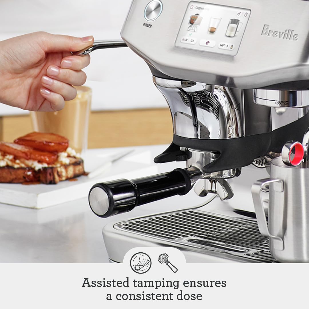Espresso Machine Brushed Stainless Steel R835679