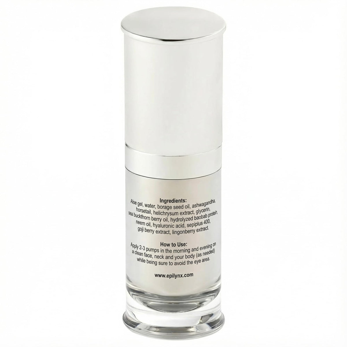 Sensitive Skin Face Moisturizer with Hyaluronic Acid & Aloe 30ml U605107