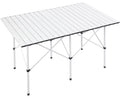 Lightweight Portable Aluminum Camping Table with Carry Bag S57360