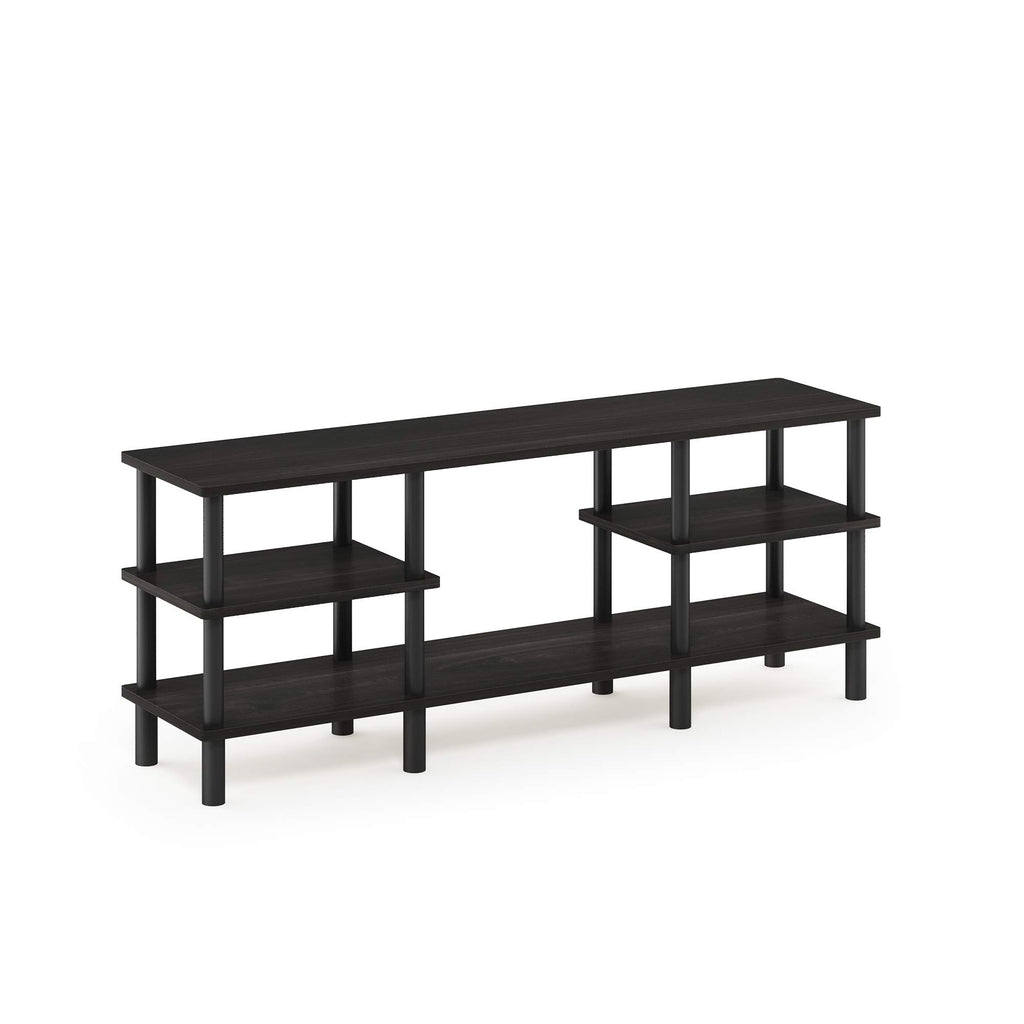 Black Espresso 3-Tier TV Stand S716