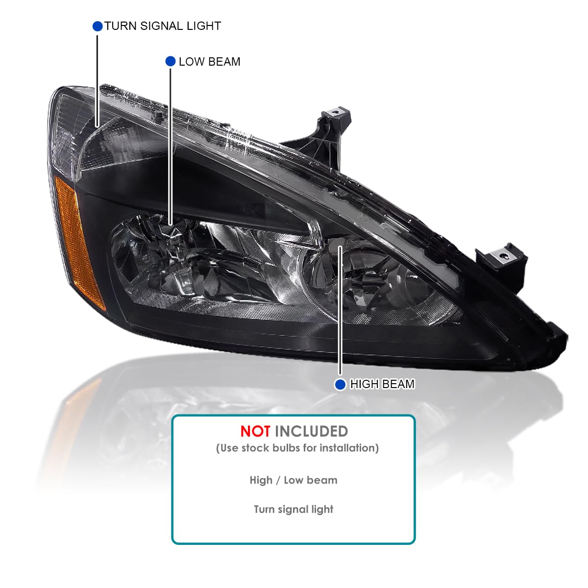 Black Headlights P4915