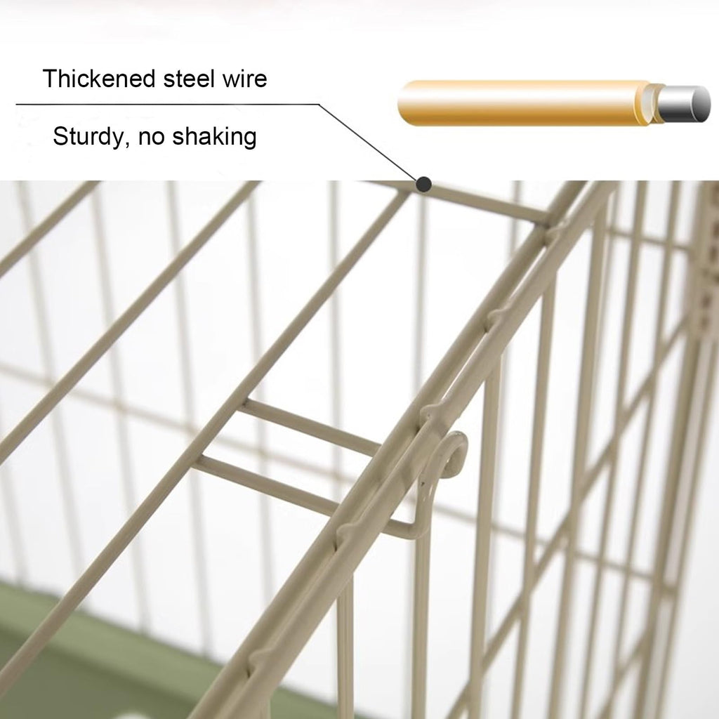 4 Tier Detachable Metal Cat Cage with Hammock S986