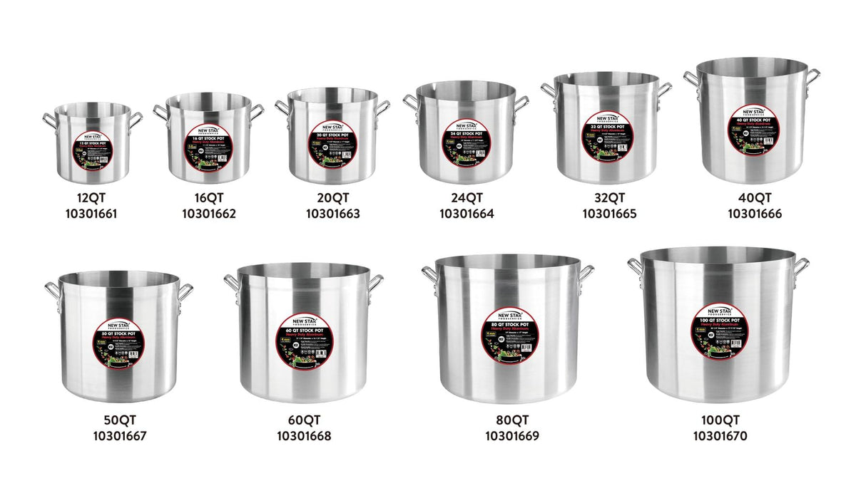 60 Qt Aluminum Stock Pot A6506