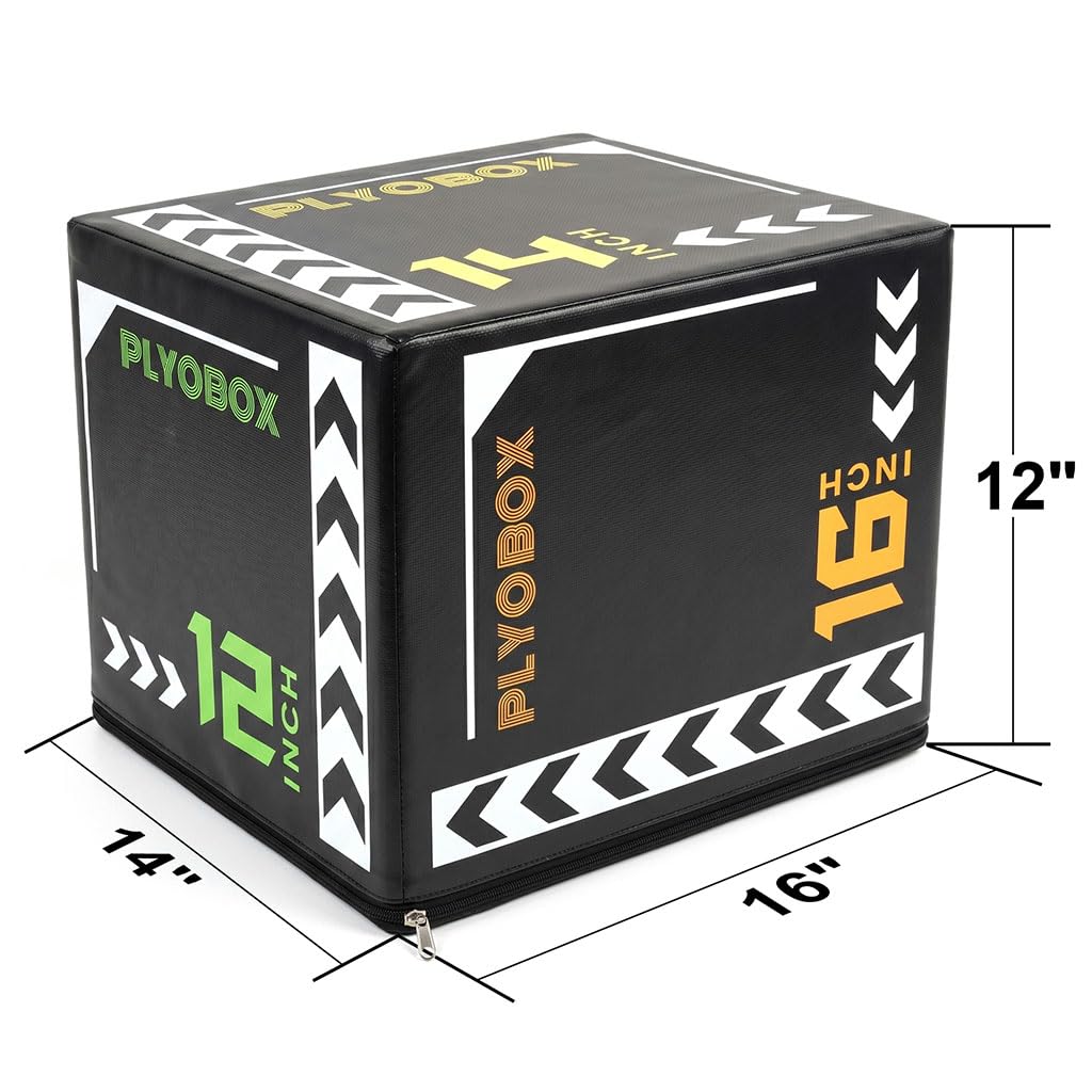 3-in-1 Plyometric Jump Box F720624