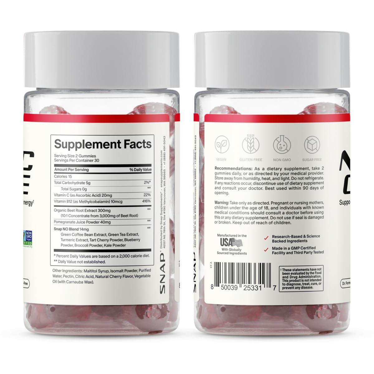 Cherry Beet Root Gummies K38040