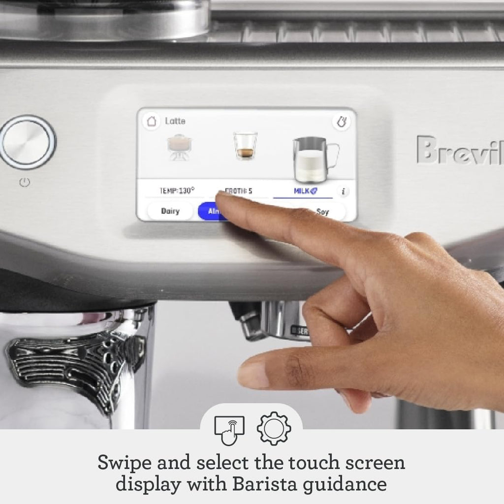 Espresso Machine Brushed Stainless Steel R835679