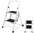 2 Step Folding Stool with Anti-Slip Pedal S52332