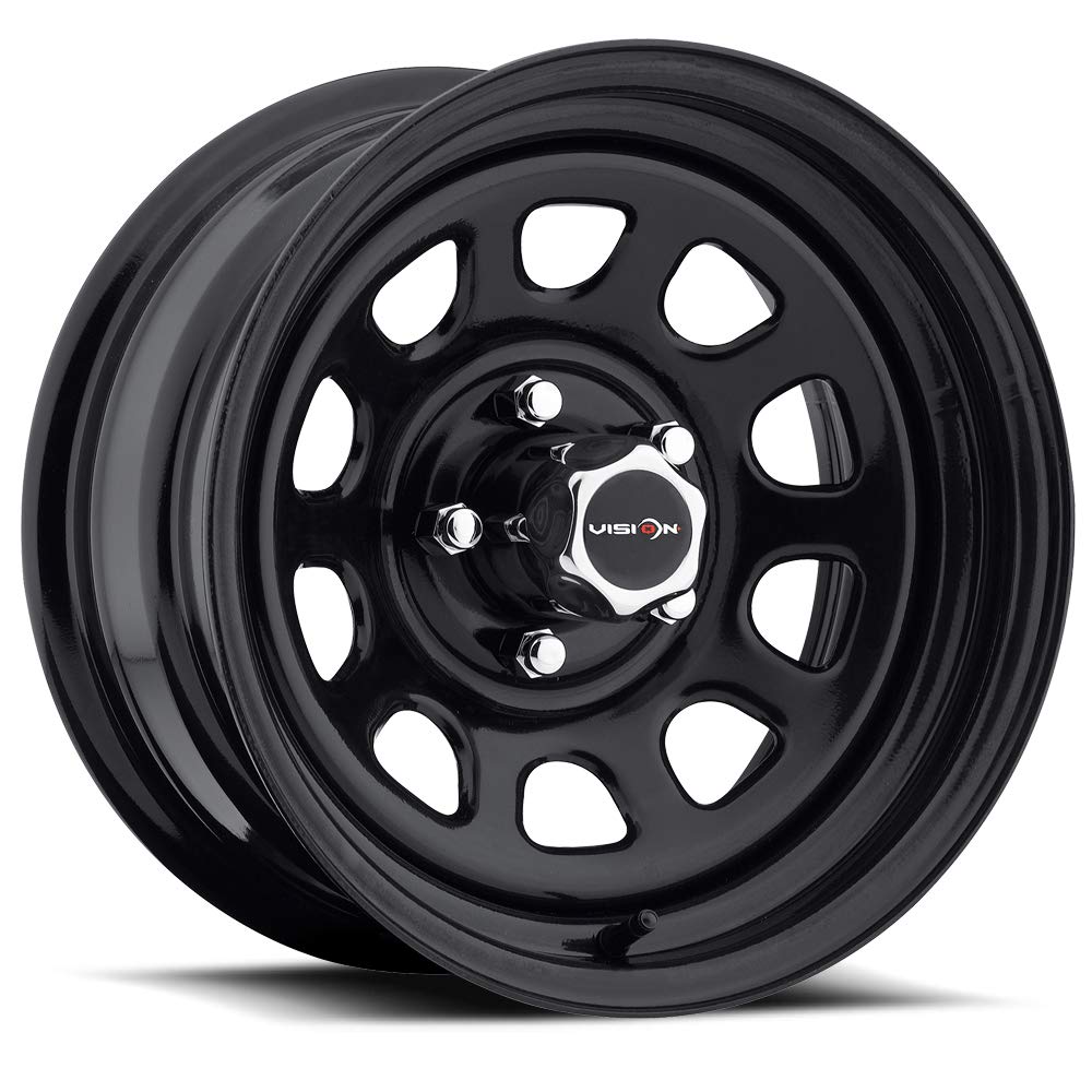 16x8 5x4.5" Gloss Black Wheel Rim S19510