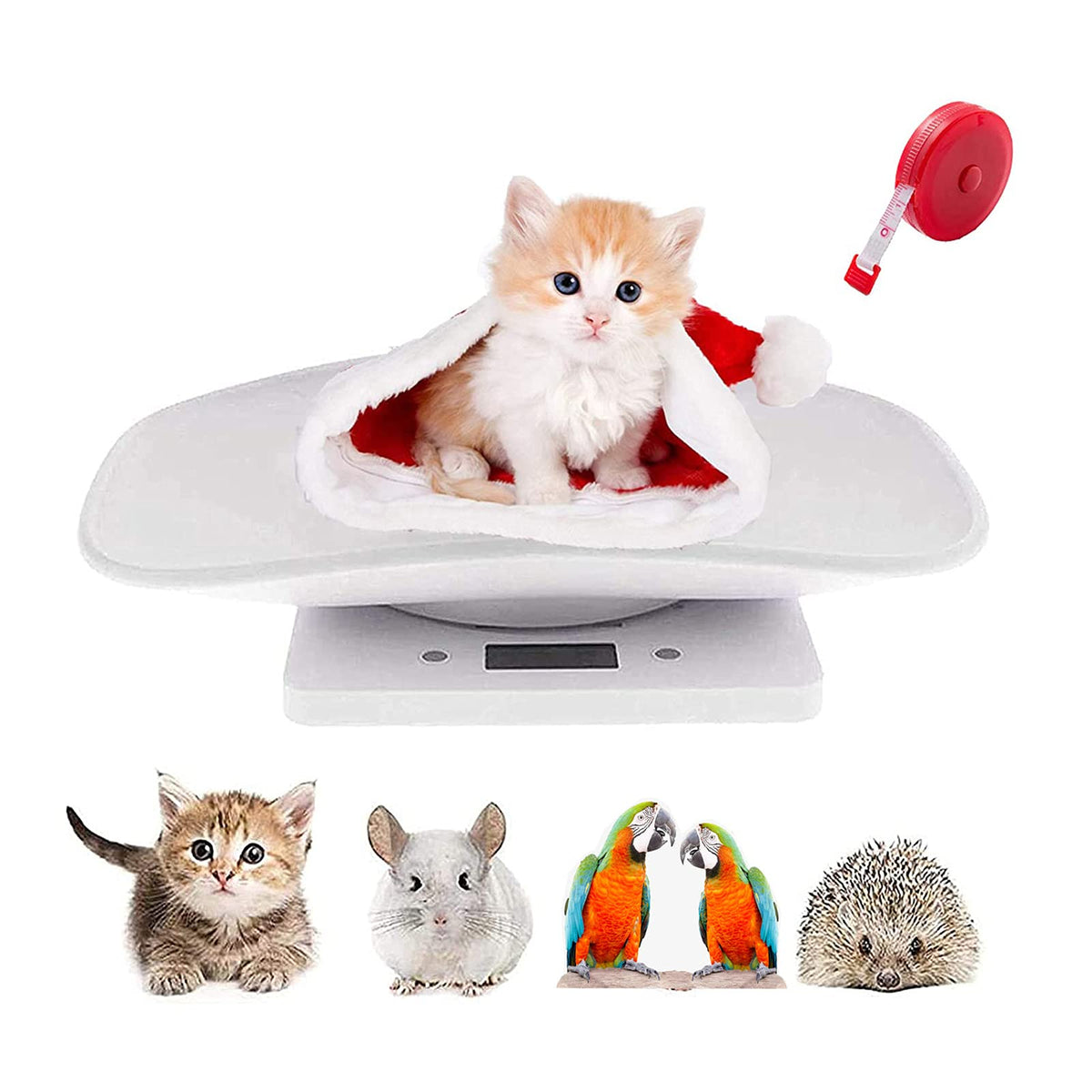 Digital Pet Scale with Tape Measure D3863