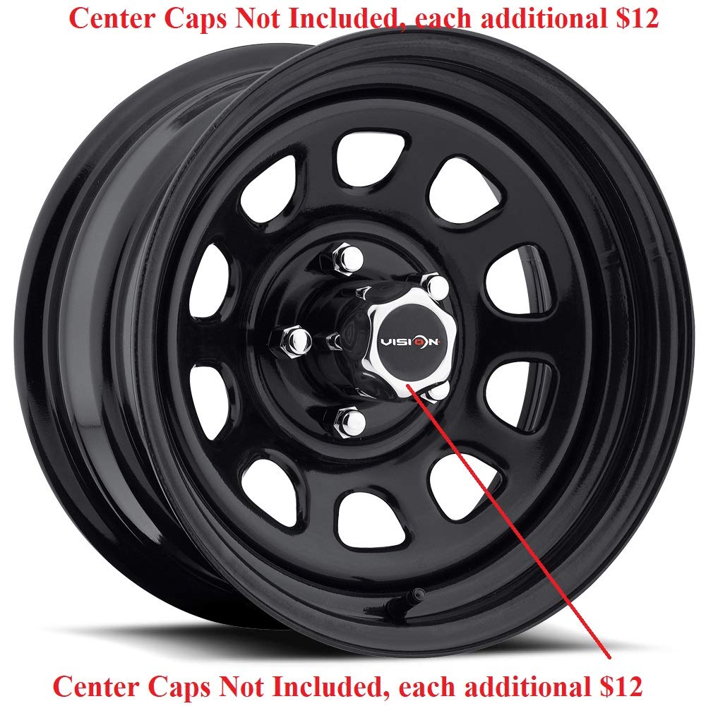16x8 5x4.5" Gloss Black Wheel Rim S19510
