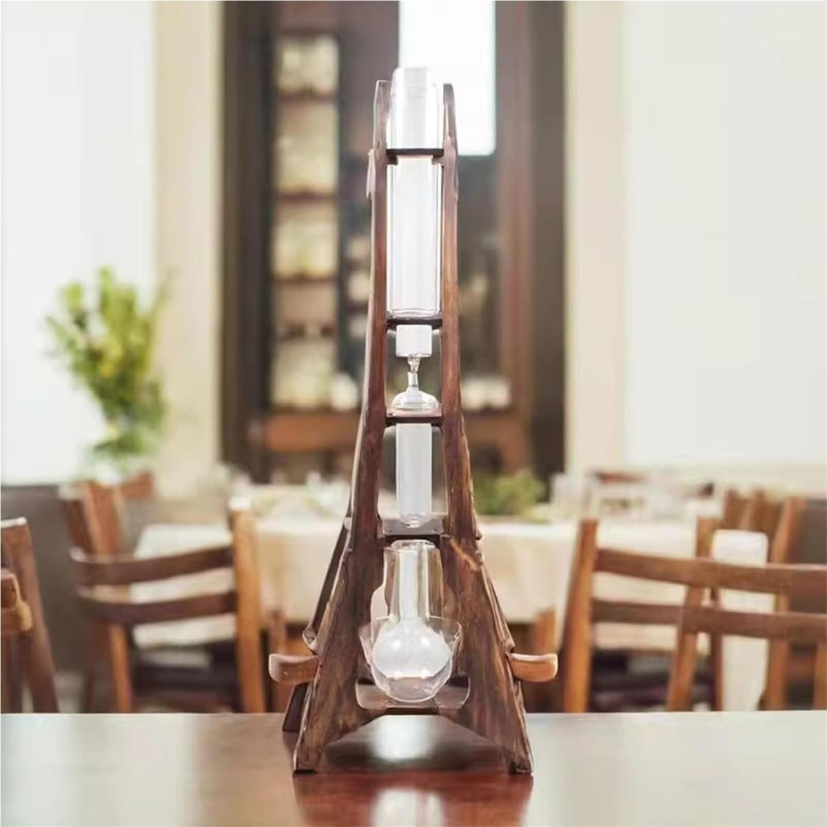 Cold Drip Coffee Maker with Double Stainless Steel Valve 8-10 Cups S3604