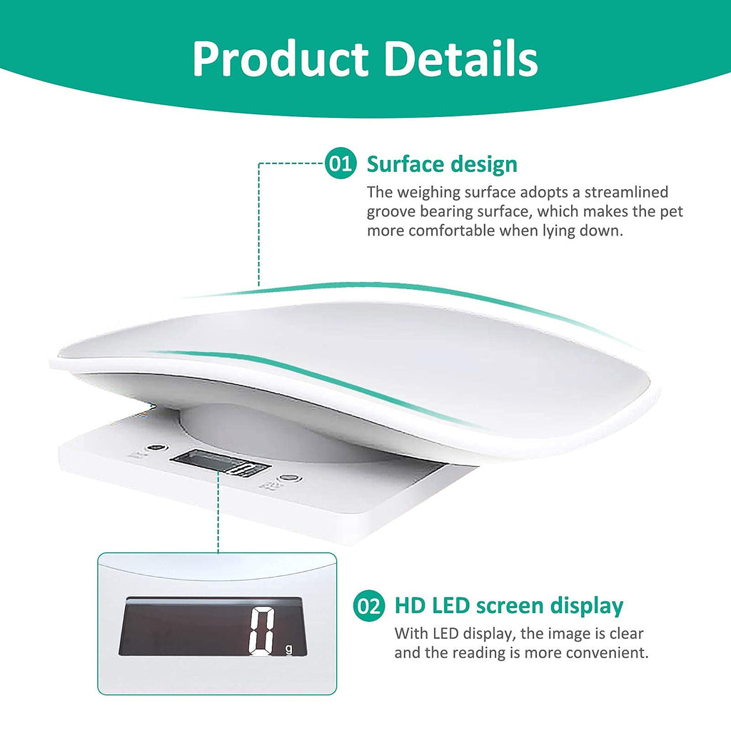 Digital Pet Scale with Tape Measure D3863