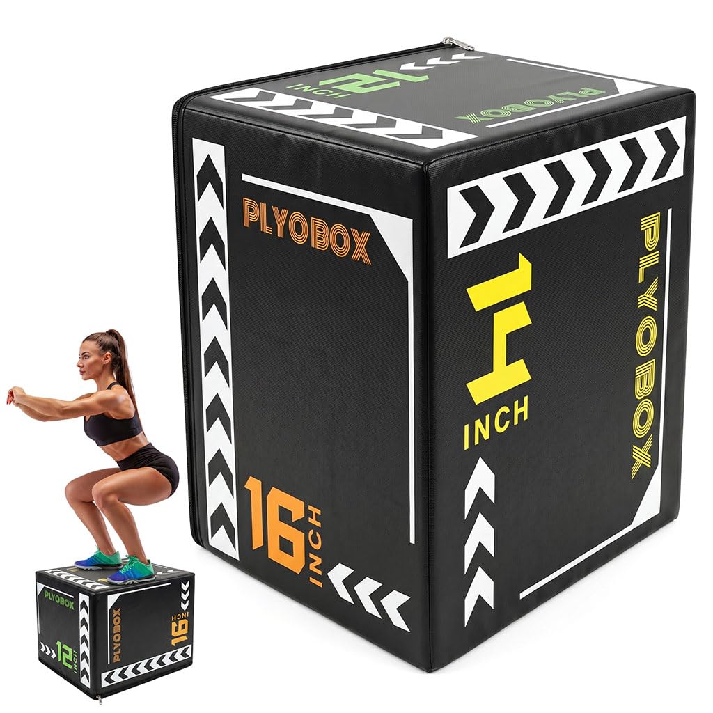 3-in-1 Plyometric Jump Box F720624