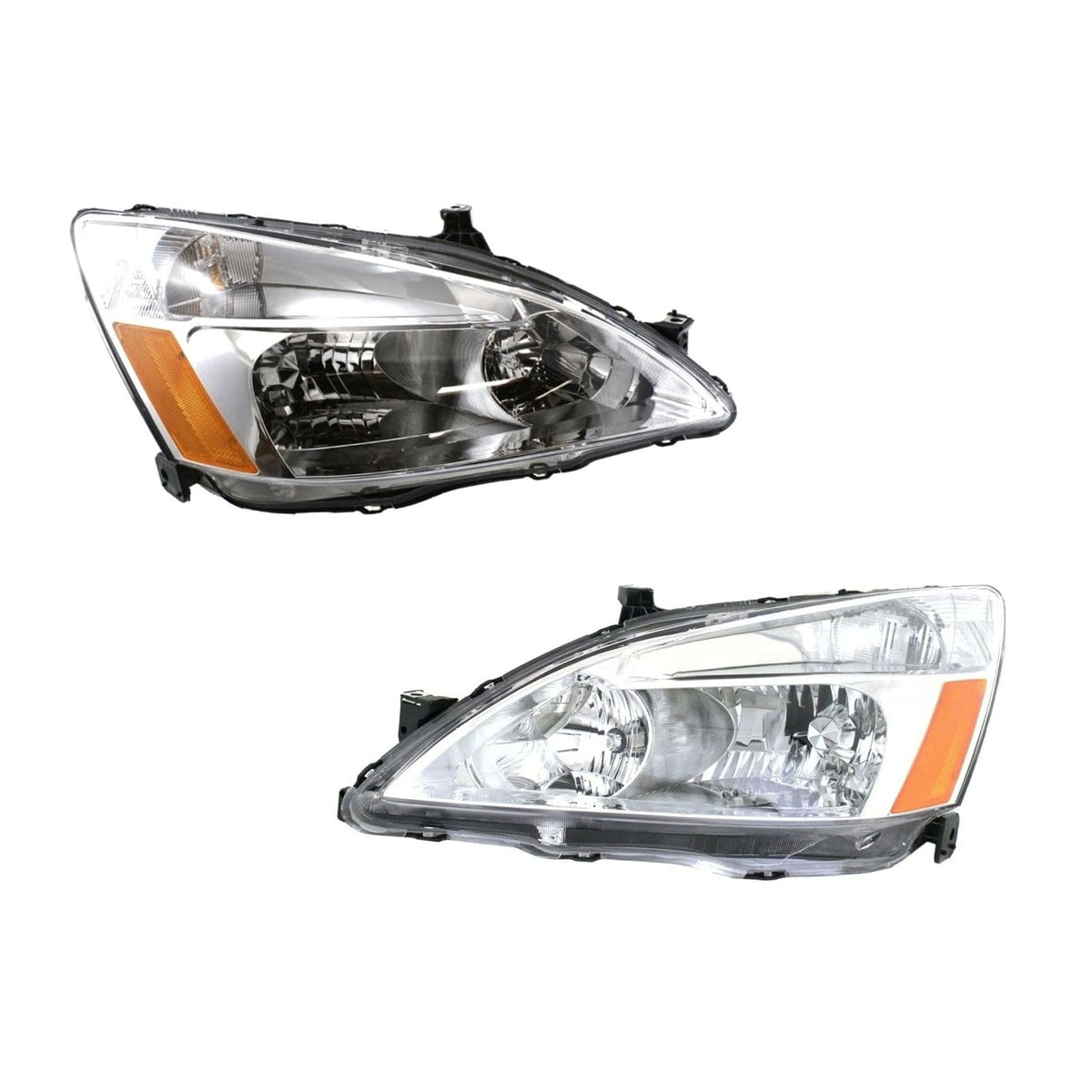 Headlight Set Left Right Clear Lens X862