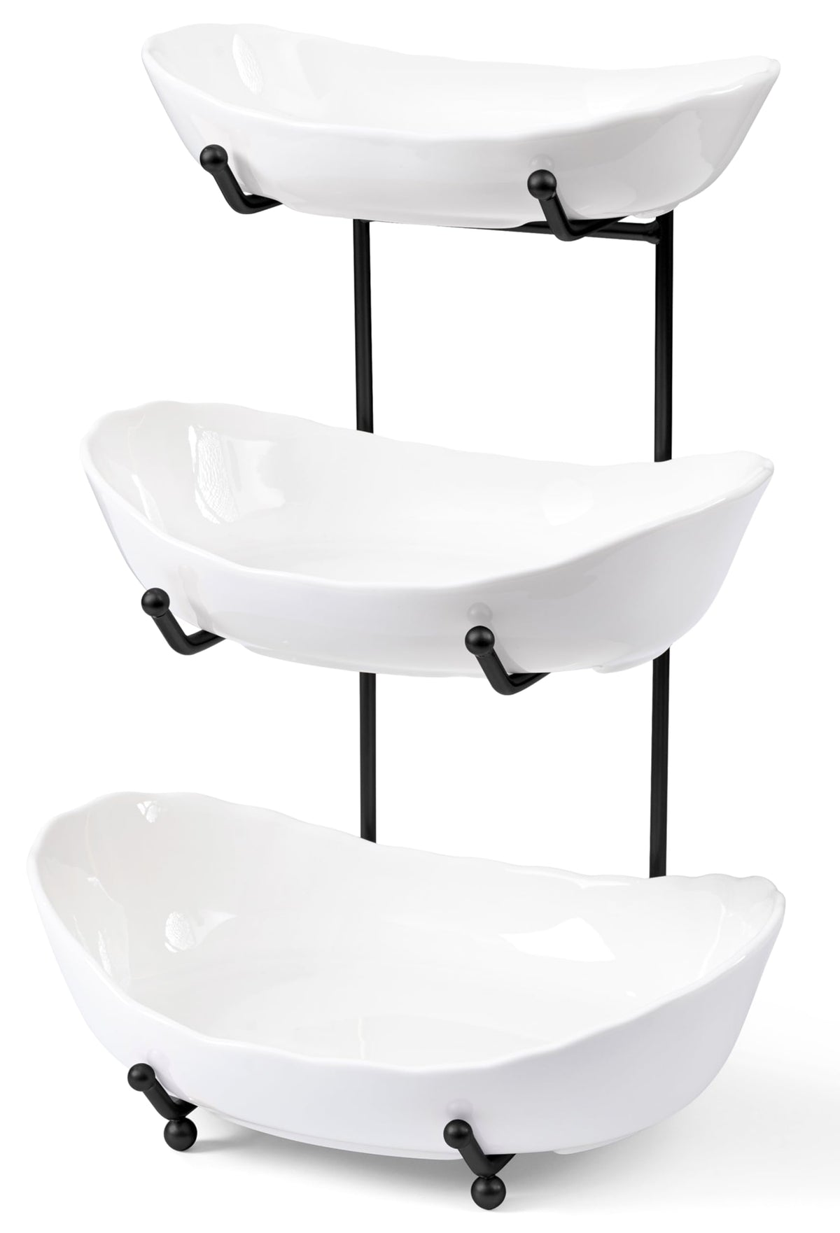 3 Tier Ceramic Fruit Bowl N8975
