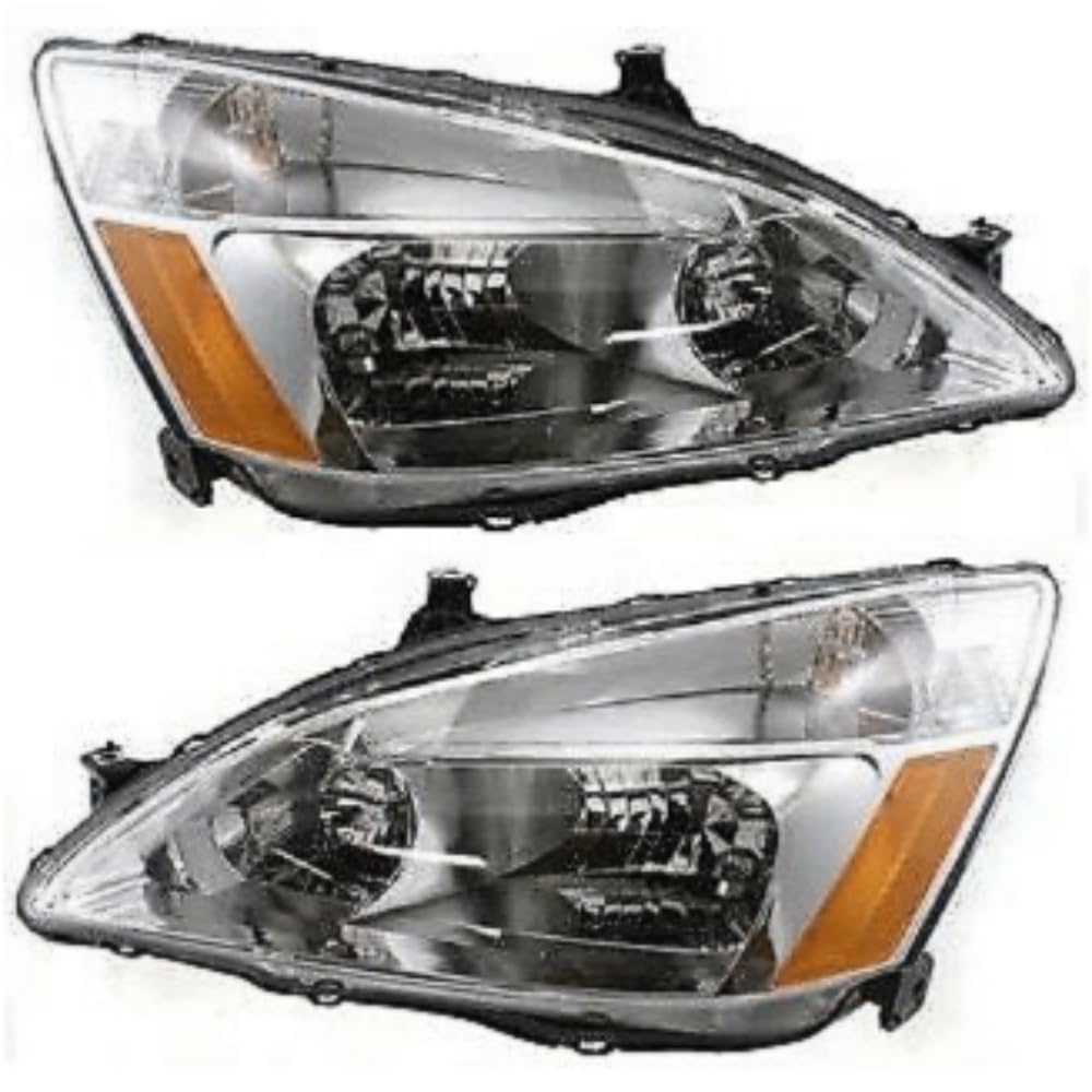 Headlight Set Left Right Clear Lens X862
