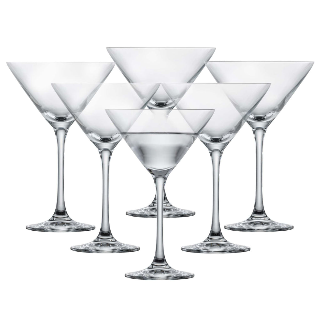 Martini Glass Set of 6 Dishwasher-Safe Tritan Crystal 8.5 Ounce A93529