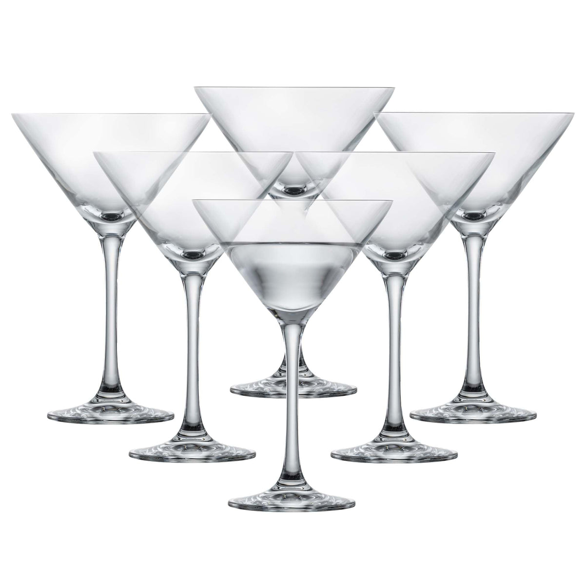 Martini Glass Set of 6 Dishwasher-Safe Tritan Crystal 8.5 Ounce A93529