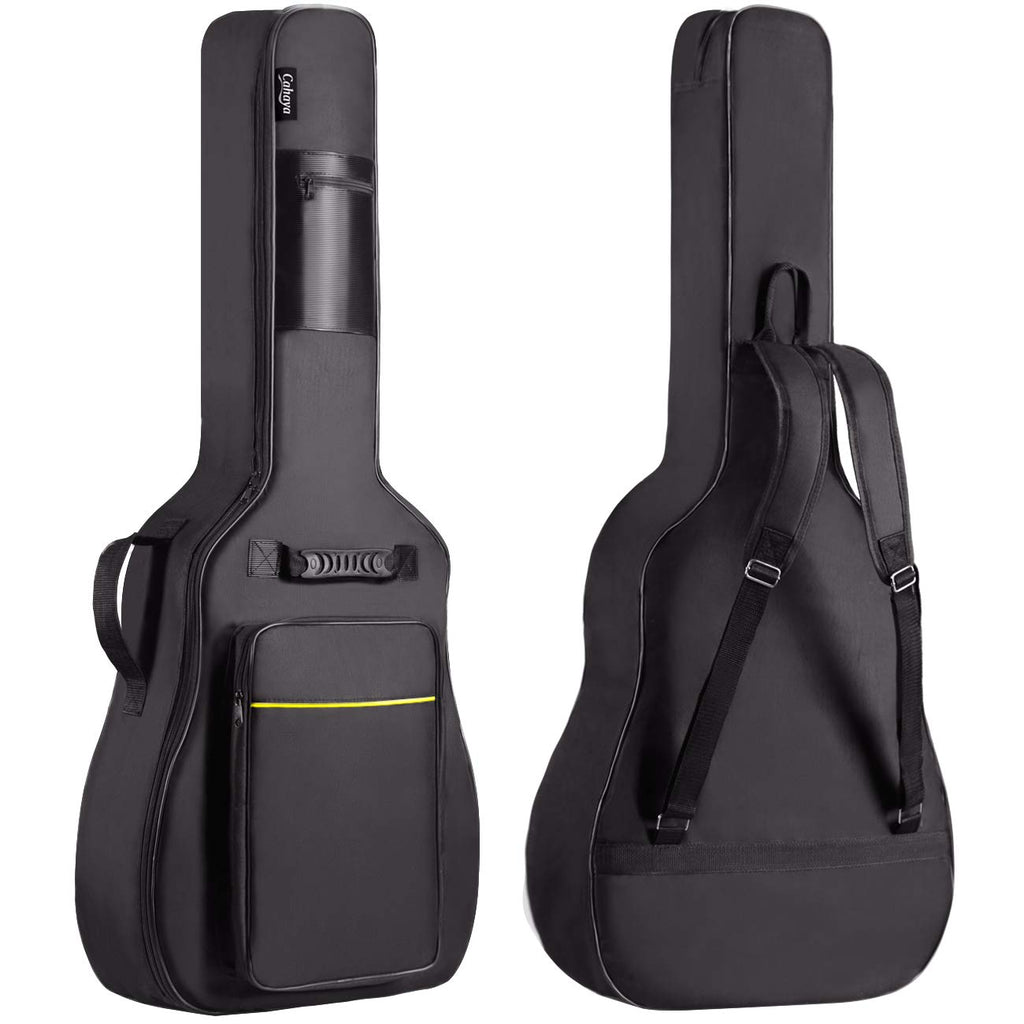 41 In 0.35 In Thick Padding Soft Guitar Bag Black K32553