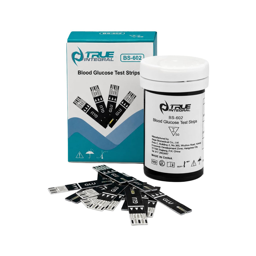 Blood Glucose Test Strips, 50 Count B91869