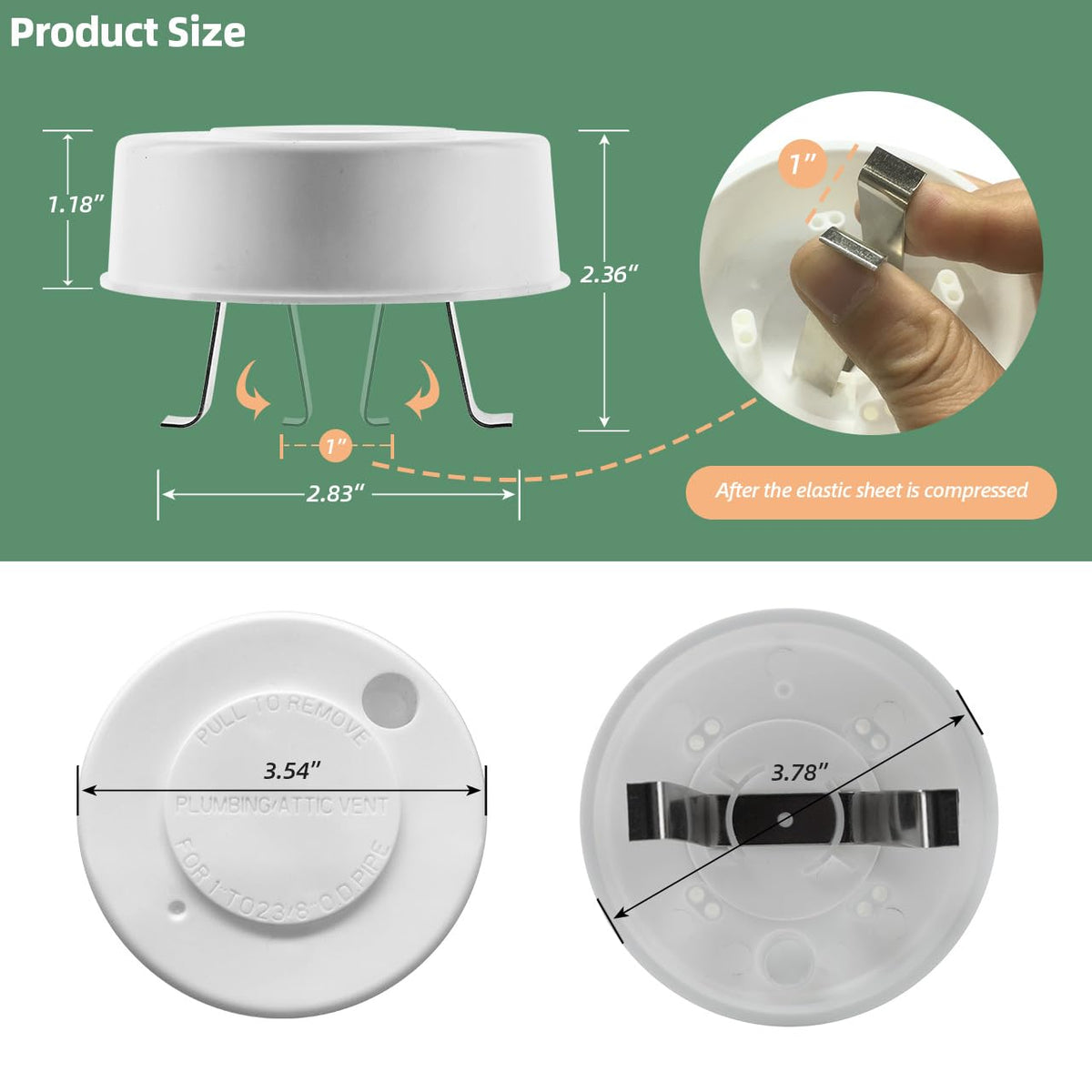 RV Roof Plumbing Vent Cap X566112