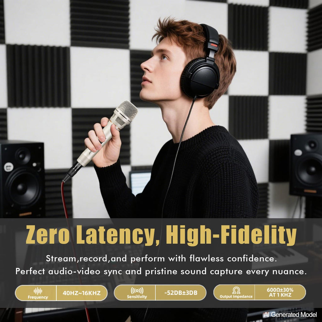 Dynamic Wired Vocal Microphone H815888