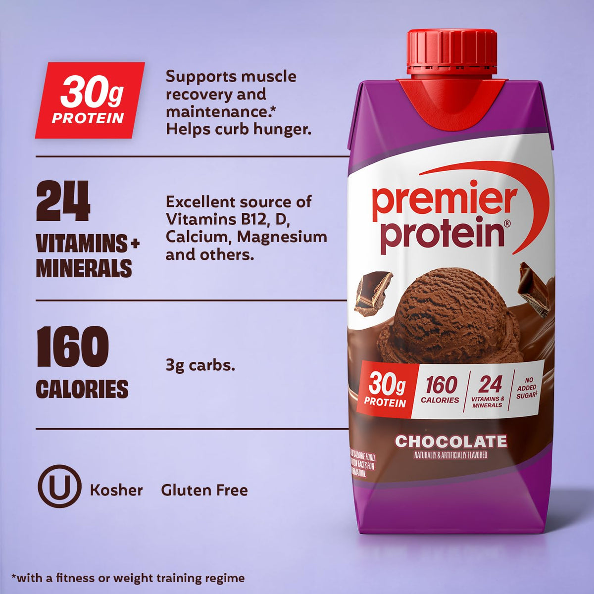 Chocolate 30g High Protein Shake 12 Pack D71683