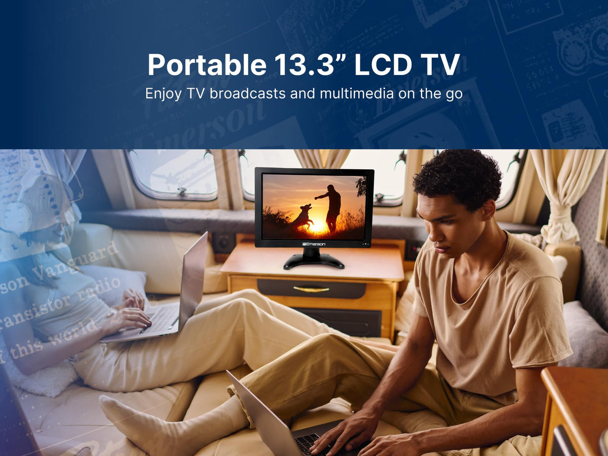 13.3" Portable Digital TV with Rechargeable Battery U310340