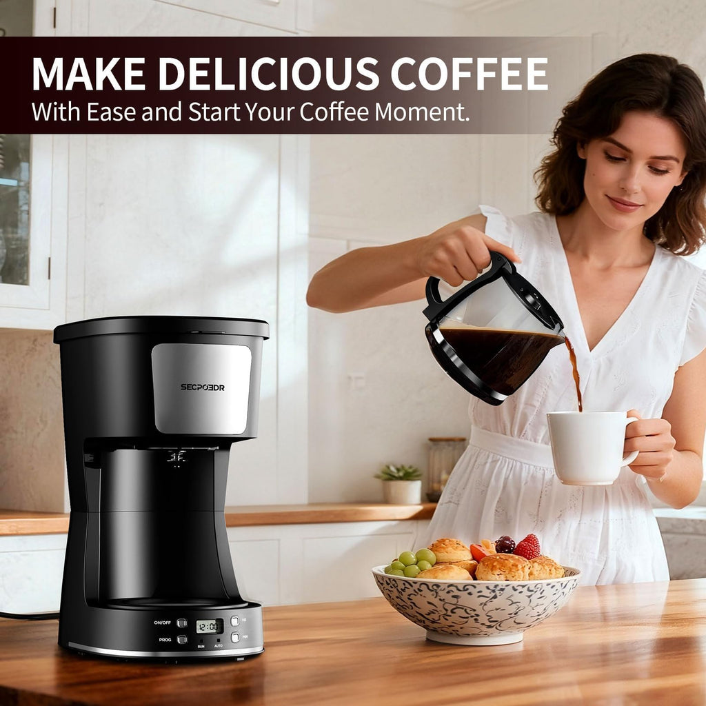 12 Cup Programmable Coffee Maker with Reusable Filter N662