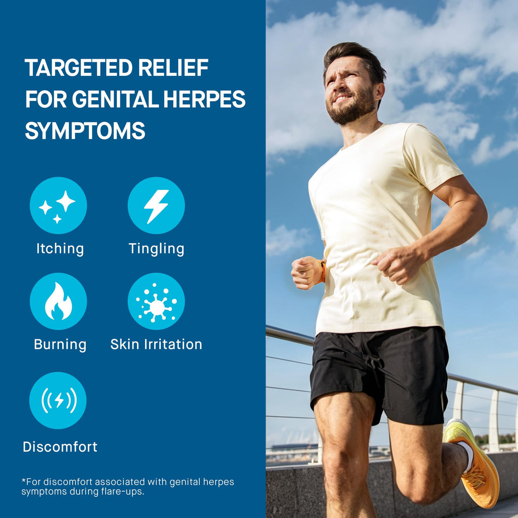 Herpes Treatment Cream for Symptom Relief, 2 oz E907169