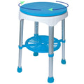 Adjustable Rotating Bath and Shower Stool with Storage Tray Y3338