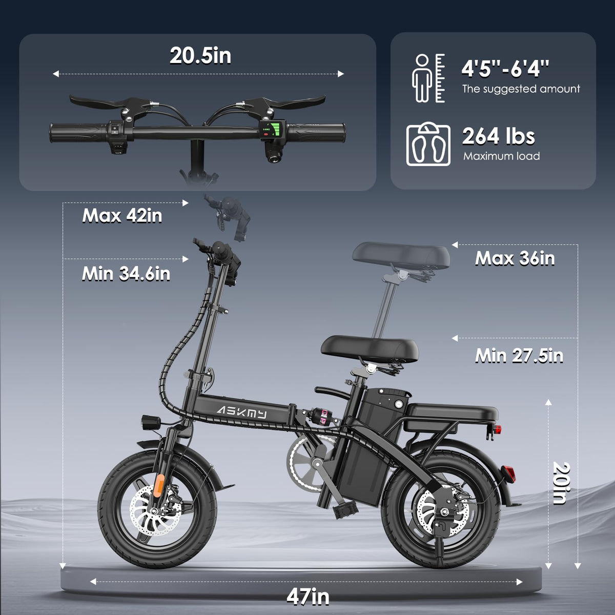 Folding Electric Bike P5267