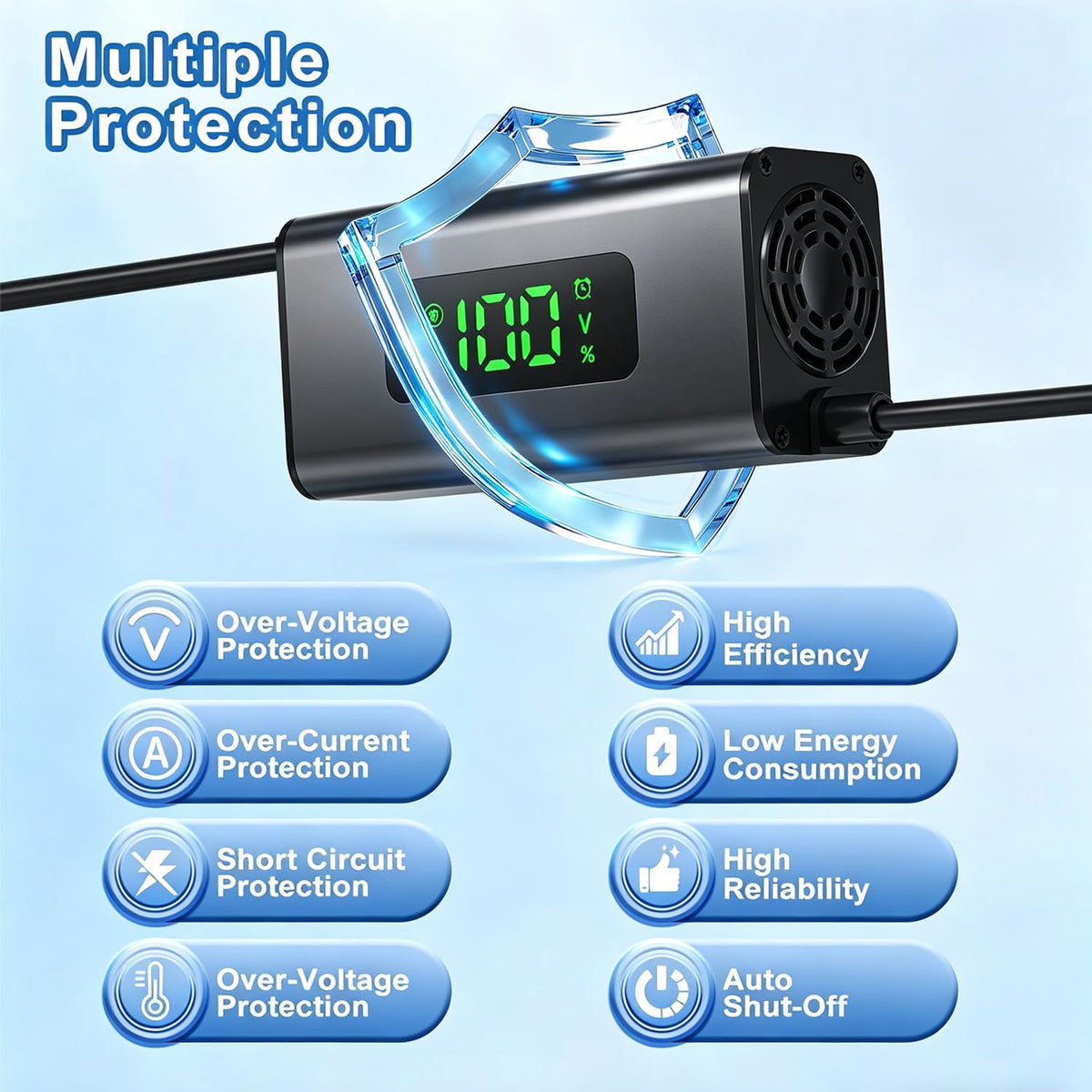 42V 2A Electric Bike Charger C911015