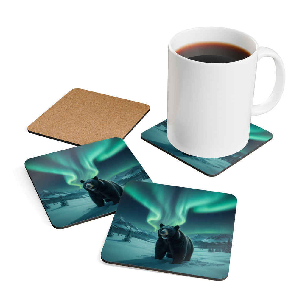 Black Bear Coasters Set of 4 E5007