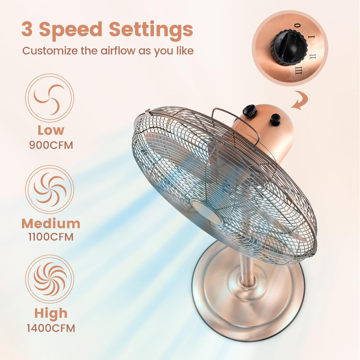 16 Inch Oscillating Pedestal Fan Q414180