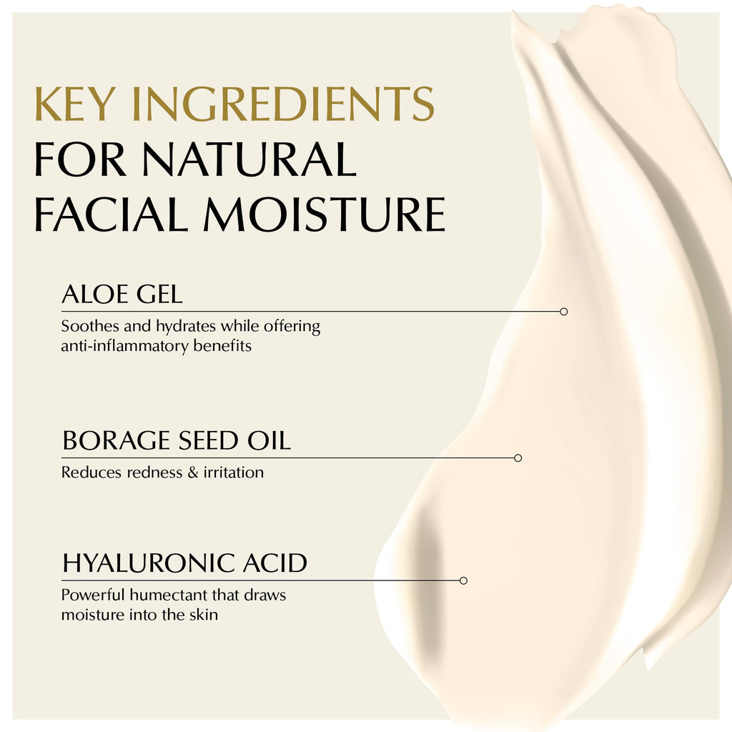 Sensitive Skin Face Moisturizer with Hyaluronic Acid & Aloe 30ml U605107