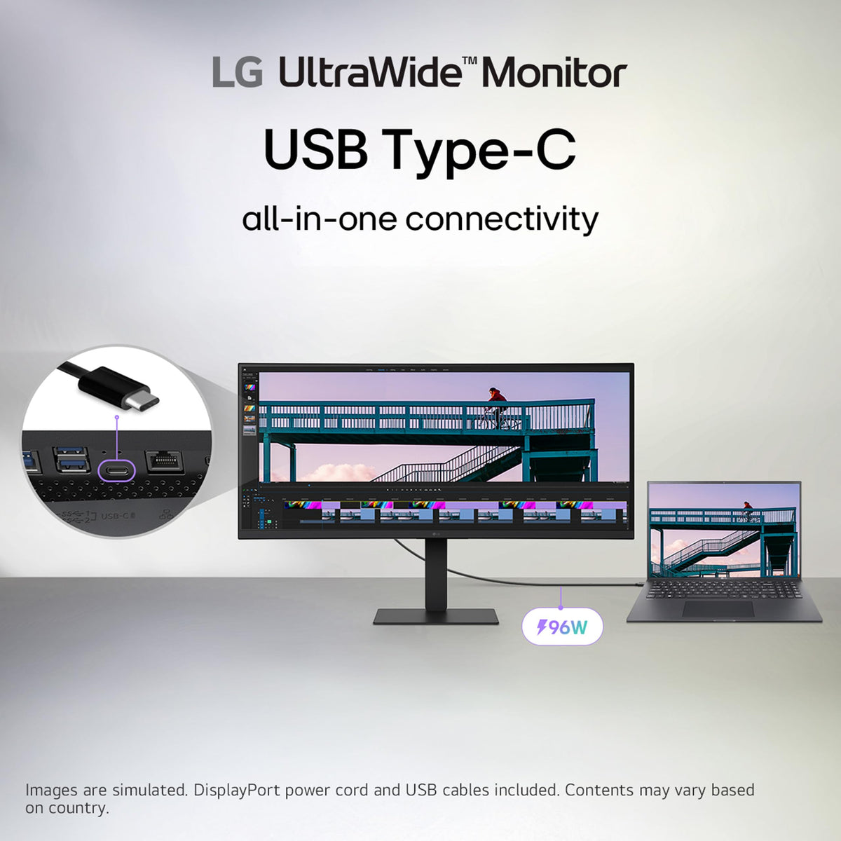 34-inch UltraWide IPS WQHD Curved Monitor M539