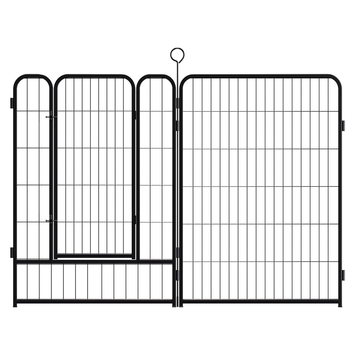 Heavy-Duty Iron Exercise-Pen System Portable Yard Camping Kennel Alternative W283